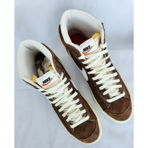 MEN\'S NIKE BLAZER MID 77 VINTAGE BROWN WHITE DV7006-200 main image 8